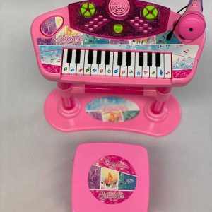 PIANO INFANTIL ROSADO CON MICROFONO - Imagen 3