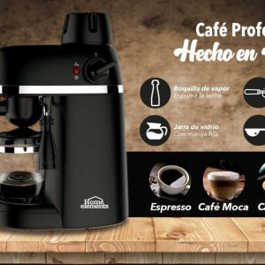 CAFETERA COFFE HOME ESPRESSO & CAPUCCINO HE- CM5409 - Imagen 3