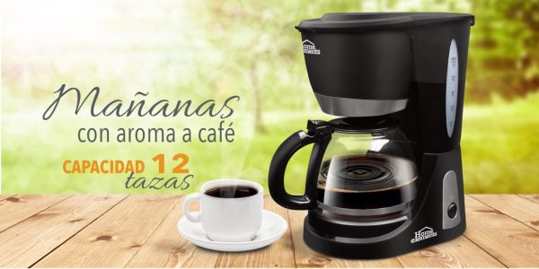 CAFETERA ELECTRICA 12 TAZAS MOD HE 7031 A HOME ELEMENTS - Centro