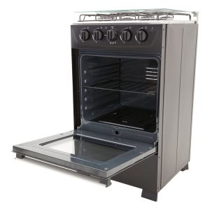 Estufa Romero Vidrio Haceb 50 cms Gas Natural Negra - Imagen 3