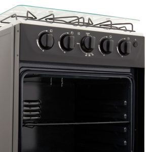 Estufa Romero Vidrio Haceb 50 cms Gas Natural Negra - Imagen 6