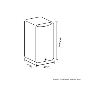 Minibar Tibet 95 Haceb - 95 Litros - Inox - Imagen 4